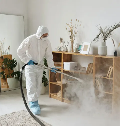 Southern Express pest control technician in Dubai
